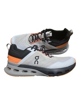 On Running Cloudnova X sneakers Frost/Orange Sz 9